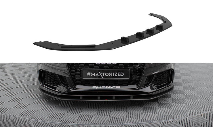 STREET PRO FRONT SPLITTER AUDI RS3 SEDAN 8V FACELIFT