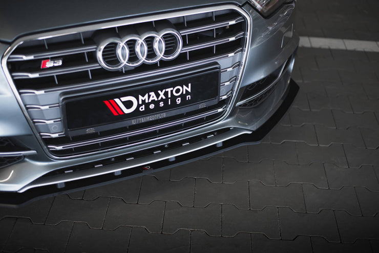 Street Pro Front Splitter Audi S3 / A3 S-Line Sedan 8V