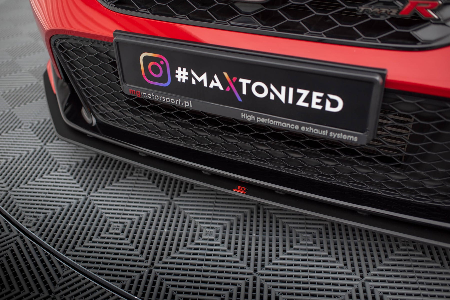 STREET PRO FRONT SPLITTER HONDA CIVIC TYPE-R MK 11 – Maxton Design USA
