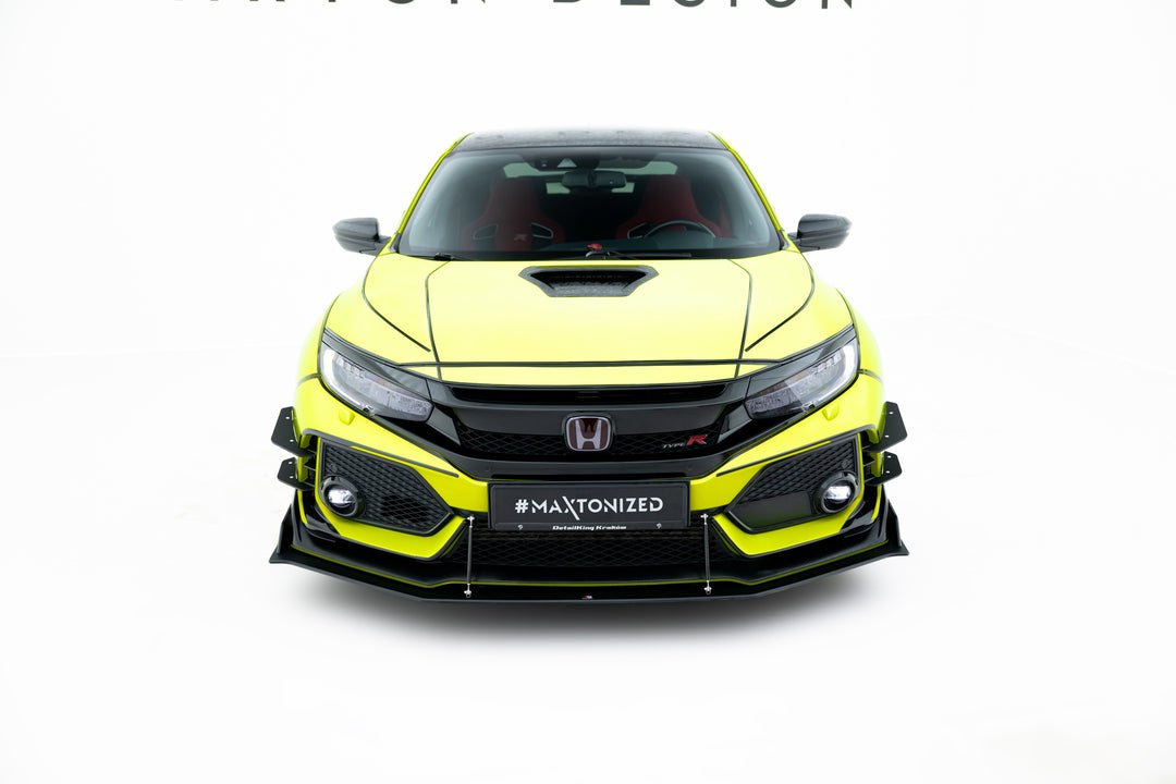 RACING DURABILITY FRONT SPLITTER HONDA CIVIC X TYPE-R
