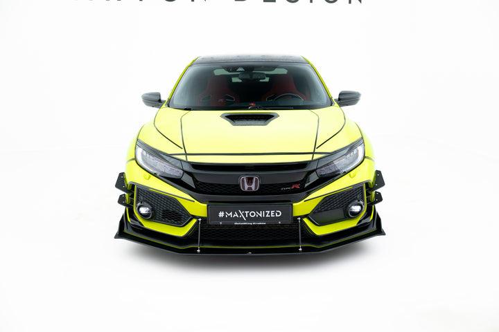 RACING DURABILITY FRONT SPLITTER HONDA CIVIC X TYPE-R