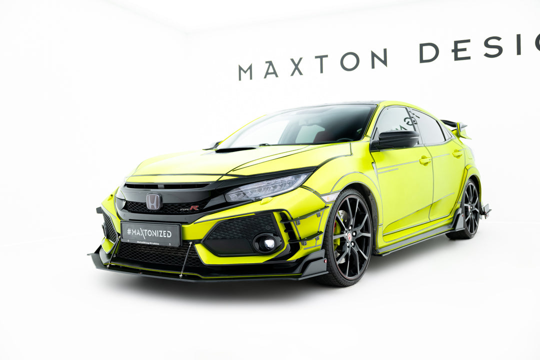 RACING DURABILITY FRONT SPLITTER HONDA CIVIC X TYPE-R