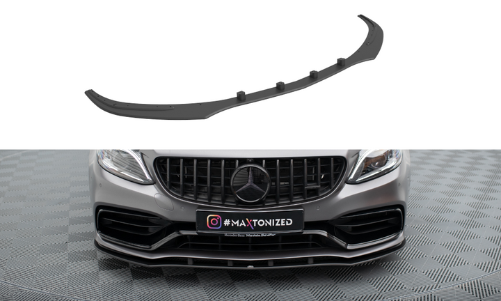 Street Pro Front Splitter Mercedes-AMG C63 Sedan / Estate W205 Facelift