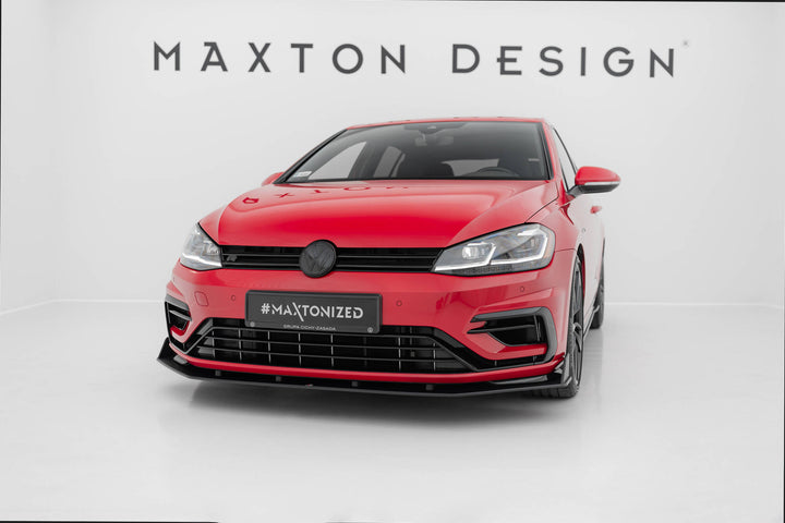 RACING DURABILITY FRONT SPLITTER V.2 VW GOLF 7 R FACELIFT