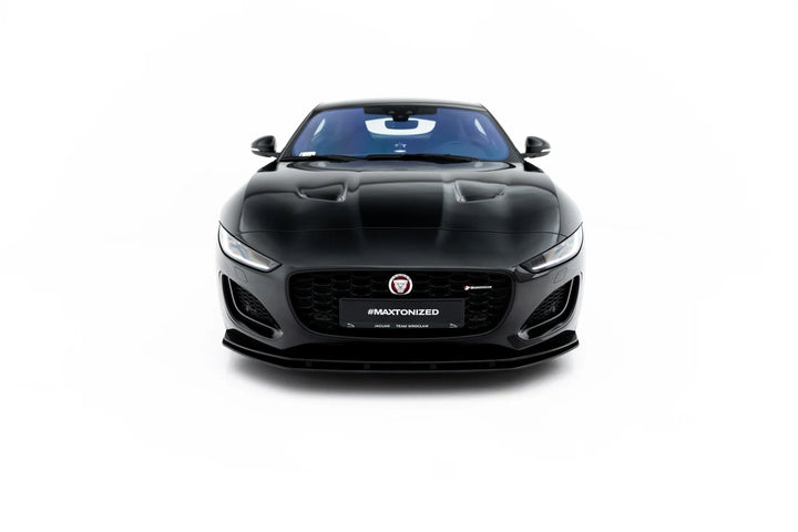 Street Pro Front Splitter suitable for Jaguar F-Type X152 Facelift 2