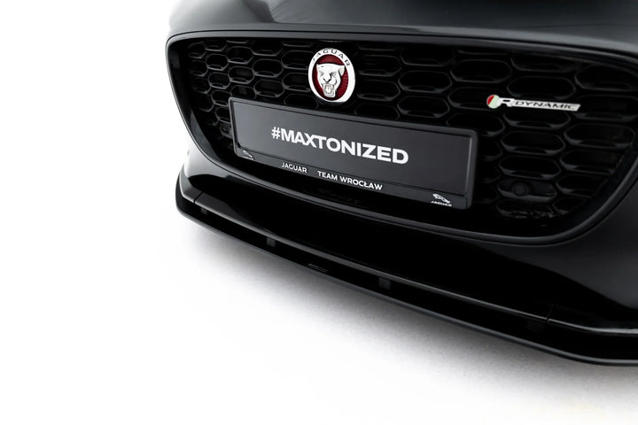 Street Pro Front Splitter suitable for Jaguar F-Type X152 Facelift 2