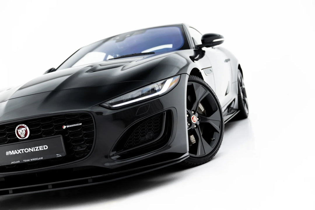 Street Pro Front Splitter suitable for Jaguar F-Type X152 Facelift 2
