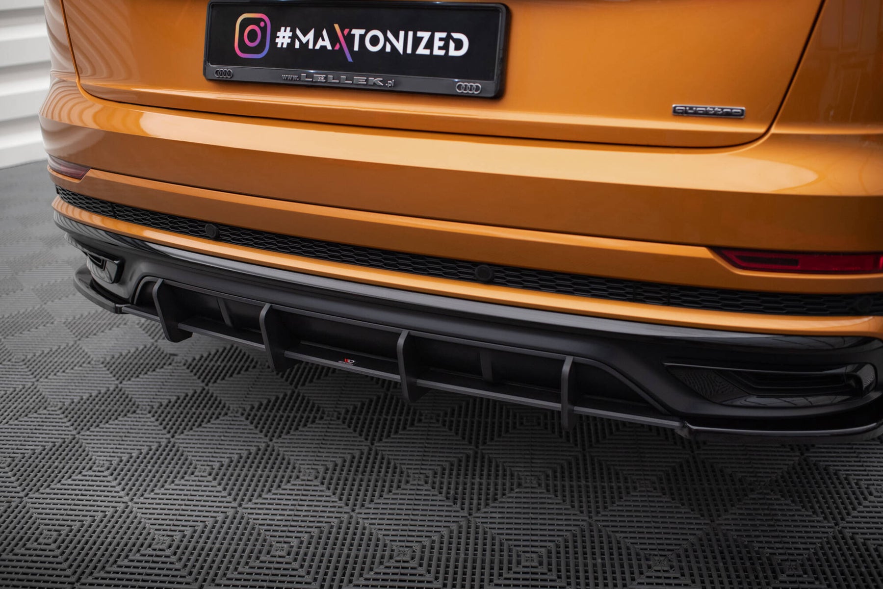 STREET PRO REAR DIFFUSER AUDI Q8 S-LINE MK1 – Maxton Design USA