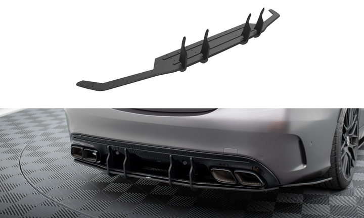 Street Pro Rear Diffuser Mercedes-AMG C63 Sedan / Estate W205 Facelift