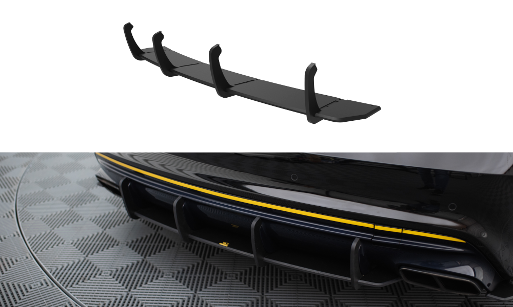 STREET PRO REAR DIFFUSER MERCEDES-AMG CLA 45 C117 FACELIFT – Maxton ...