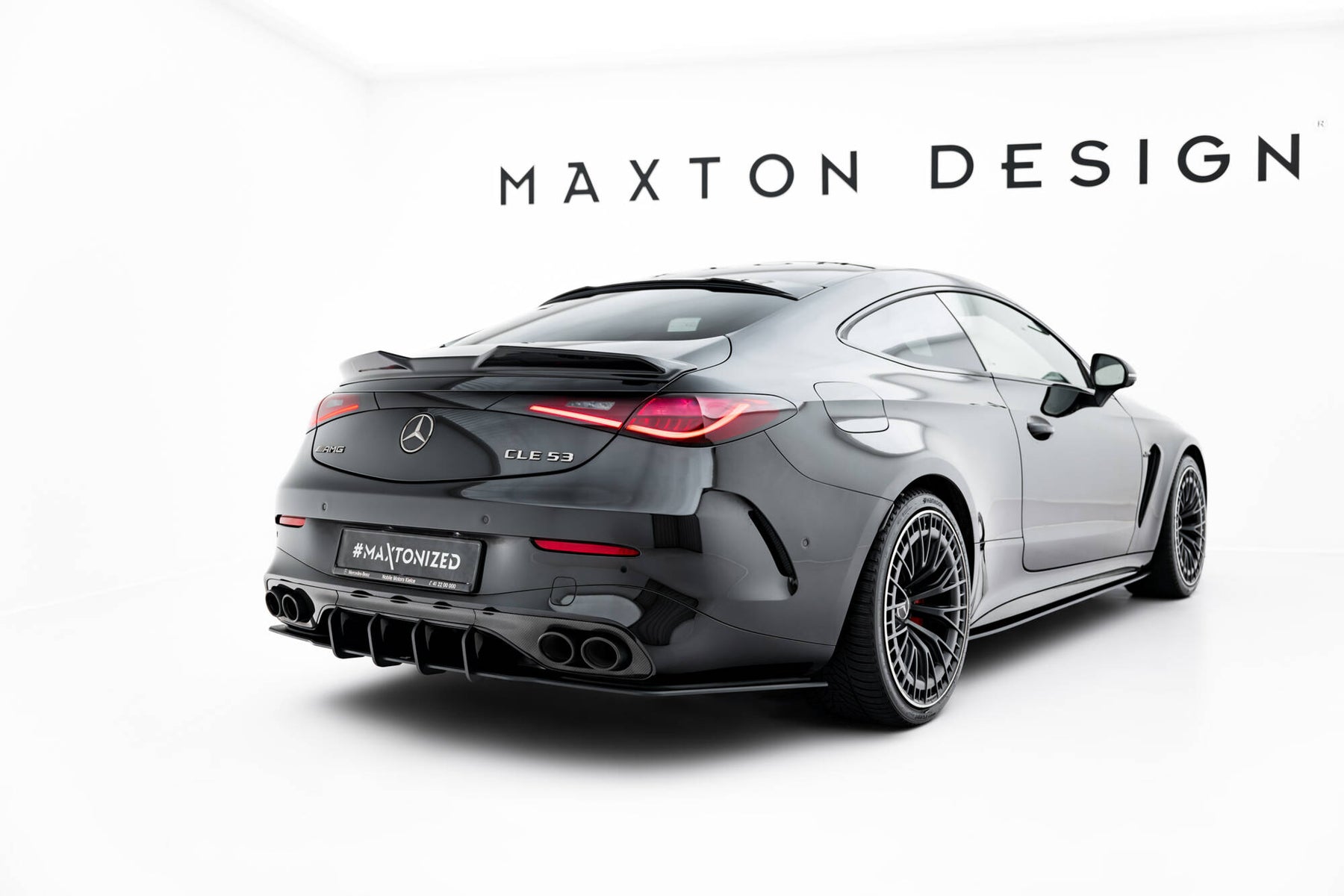 Cle53 Rear Street Pro Rear Diffuser Mercedes-AMG CLE 53 C236 – Maxton Design USA