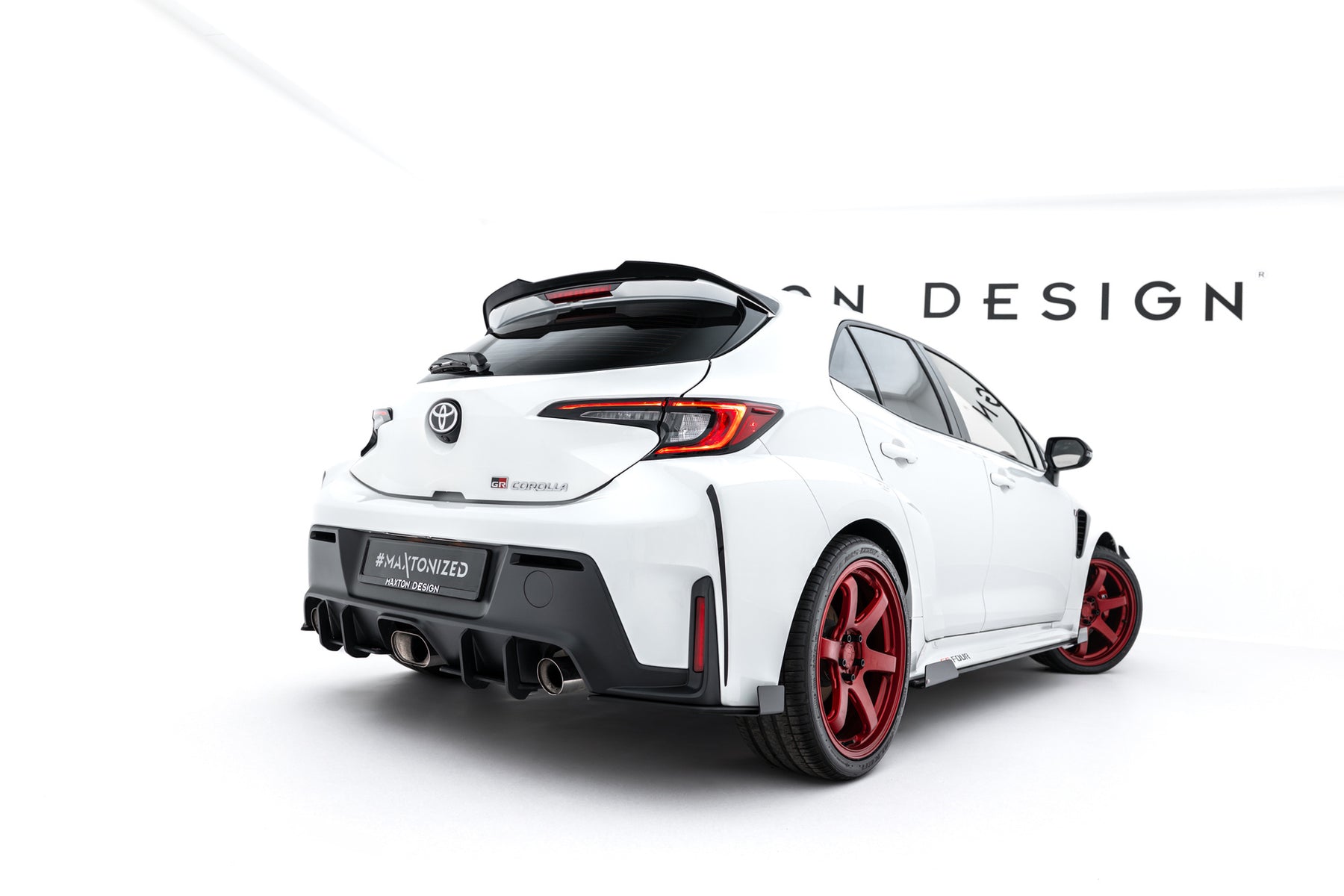 Vis Racing Gr Corolla Rear Diffuser Street Pro Rear Diffuser Toyota GR Corolla Mk12 – Maxton Design USA
