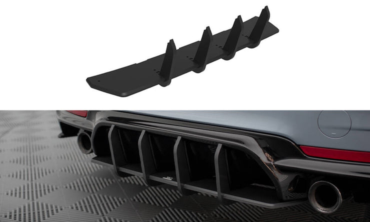 Street Pro Rear Diffuser V.1 BMW 435 Coupe M-Pack F32 (set for valance only)