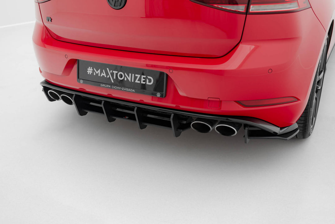 RACING DURABILITY REAR DIFFUSER VW GOLF 7 R FACELIFT