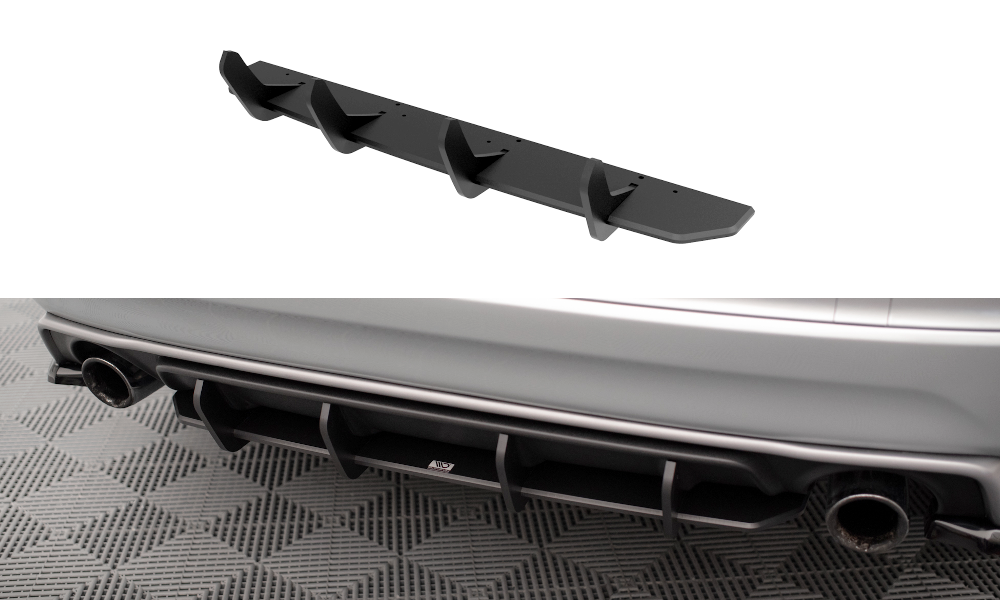 Diffuser Volvo STREET PRO REAR DIFFUSER VOLVO XC60 R-DESIGN MK1 FACELIFT – Maxton ...