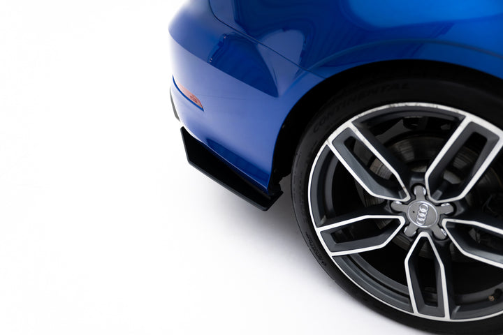 Street Pro Rear Side Splitters Audi S3 Sedan 8V