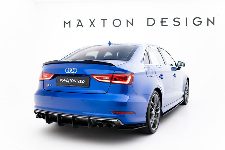 Street Pro Rear Side Splitters Audi S3 Sedan 8V