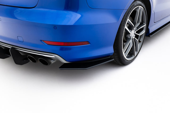Street Pro Rear Side Splitters Audi S3 Sedan 8V