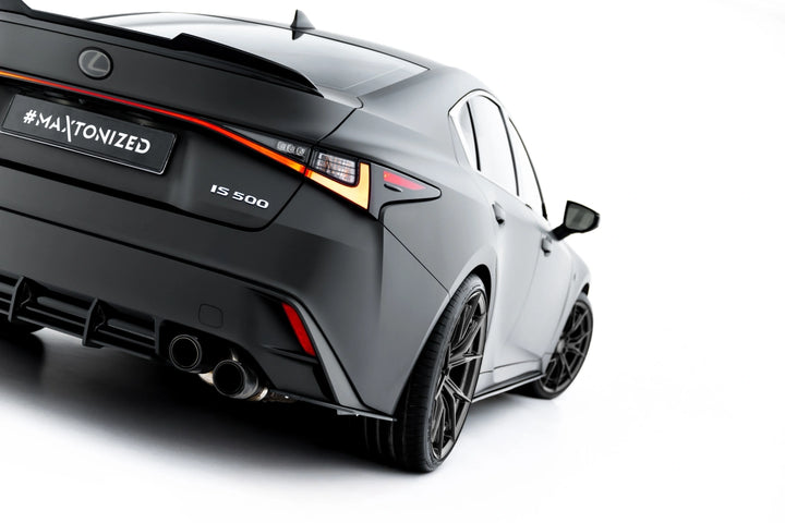 Street Pro Rear Side Splitters Lexus IS 500 Mk3 Facelift 2 (XE30)