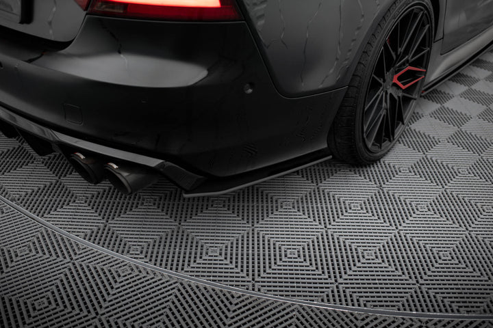 Street Pro Rear Side Splitters suitable for Audi A7 S-Line C7