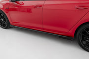 RACING DURABILITY SIDE SKIRTS DIFFUSERS + FLAPS VW GOLF 7 R FACELIFT