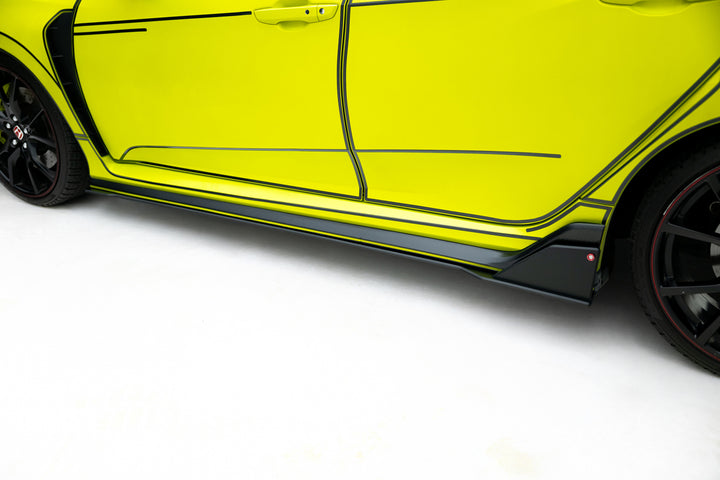 Street Pro Side Skirts Diffusers Honda Civic Type R Mk10