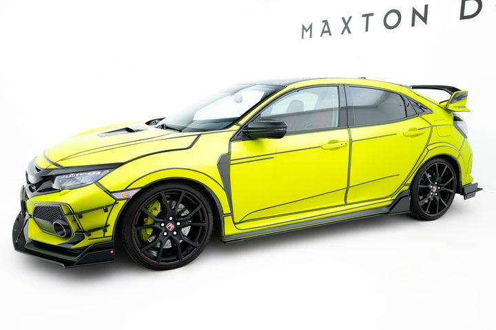 Street Pro Side Skirts Diffusers Honda Civic Type R Mk10