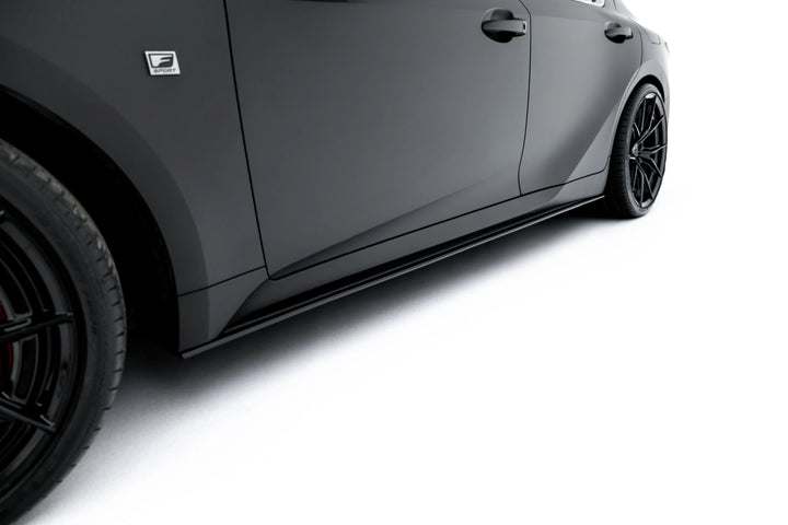 Street Pro Side Skirts Diffusers Lexus IS 500 Mk3 Facelift 2 (XE30)