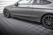 STREET PRO SIDE SKIRTS DIFFUSERS MERCEDES-AMG C43 COUPE C205 FACELIFT