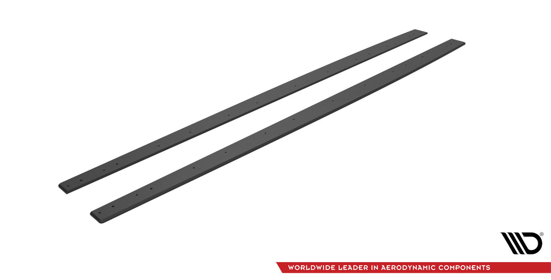 Street Pro Side Skirts Diffusers Mercedes-AMG C63 Sedan / Estate W205 Facelift