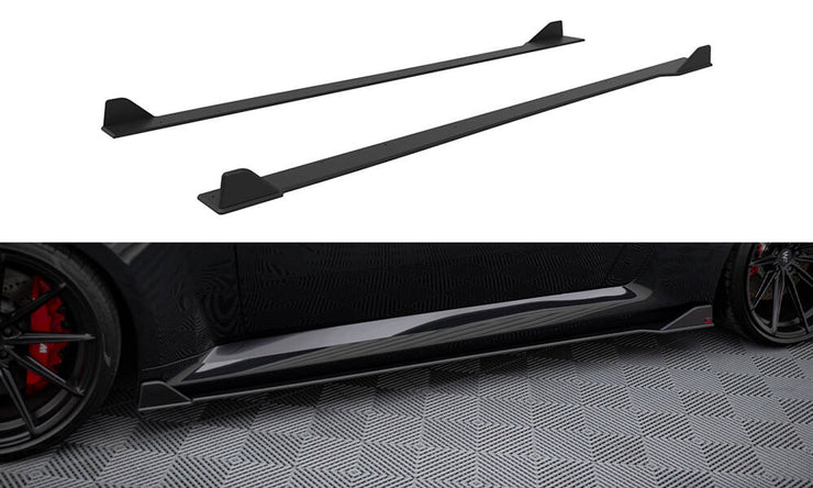 STREET PRO SIDE SKIRTS DIFFUSERS V.2 BMW M2 G87