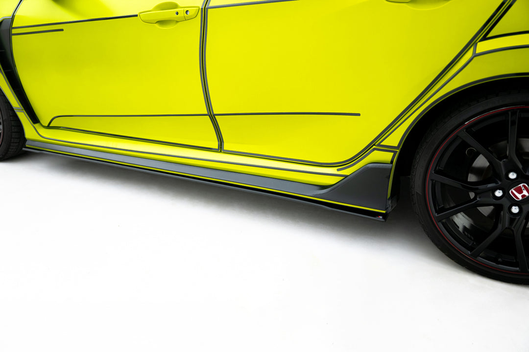 Street Pro Side Skirts Diffusers V.2 Honda Civic Type R Mk10