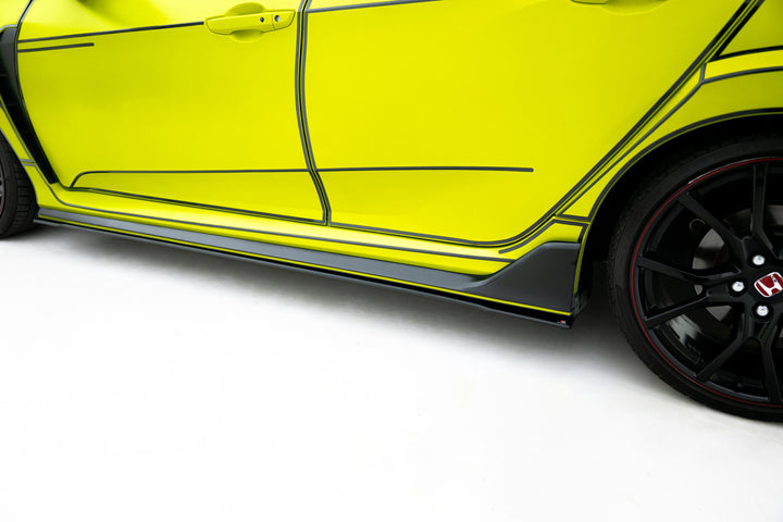 Street Pro Side Skirts Diffusers V.2 Honda Civic Type R Mk10