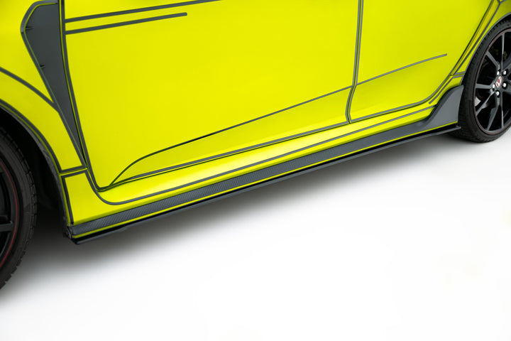 Street Pro Side Skirts Diffusers V.2 Honda Civic Type R Mk10