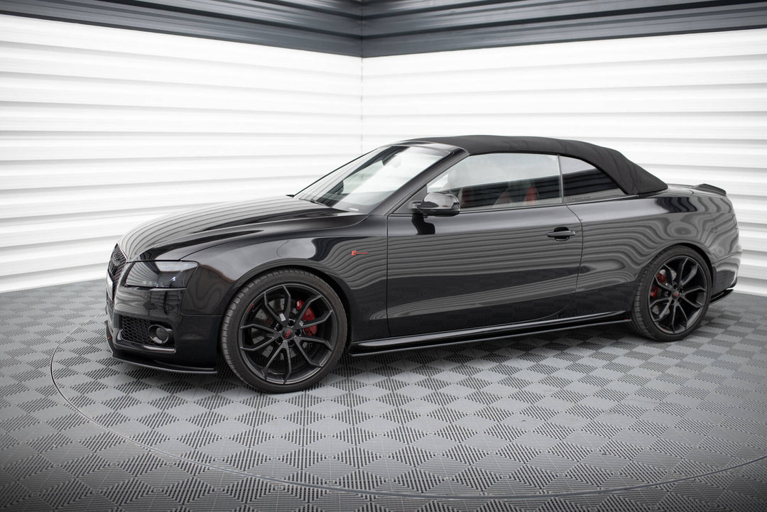 Street Pro Side Skirts Diffusers suitable for Audi A5 / A5 S-Line / S5 Coupe / Cabrio 8T / 8T Facelift