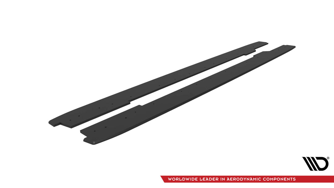 Street Pro Side Skirts Diffusers suitable for Audi A5 / A5 S-Line / S5 Coupe / Cabrio 8T / 8T Facelift