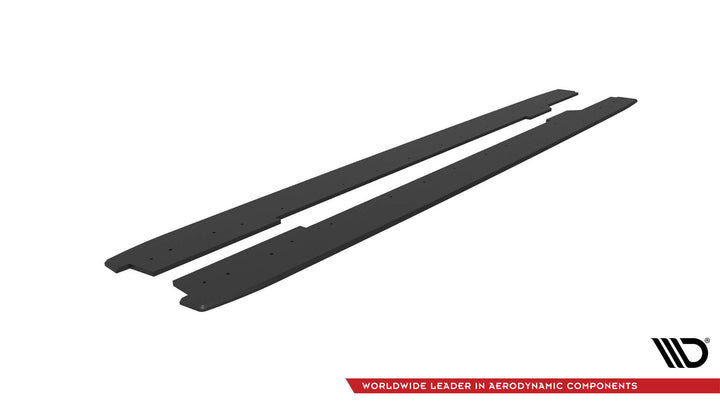 Street Pro Side Skirts Diffusers suitable for Audi A5 / A5 S-Line / S5 Coupe / Cabrio 8T / 8T Facelift