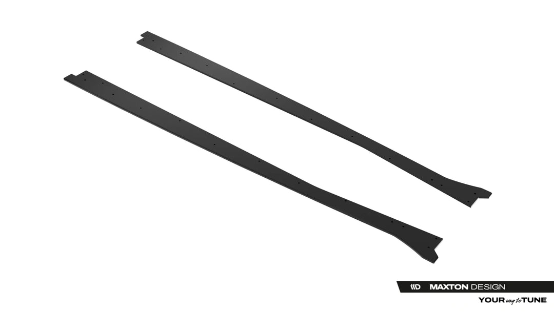 Street Pro Side Skirts Diffusers suitable for Jaguar F-Type X152 Facelift 2
