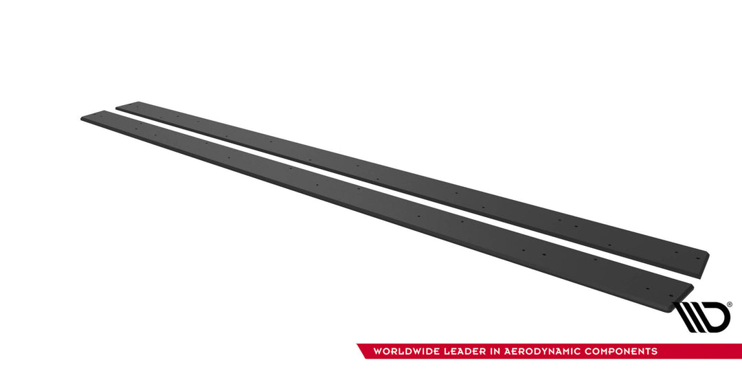 Street Pro Side Skirts Diffusers suitable for Mitsubishi Lancer EVO X