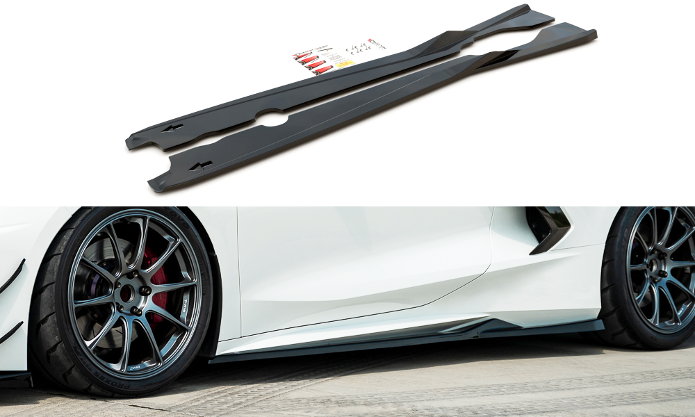 SIDE SKIRTS DIFFUSERS CHEVROLET CORVETTE C8