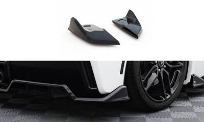 REAR SPLITTER (WITH VERTICAL BARS) + REAR SIDE SPLITTERS CHEVROLET CORVETTE C7