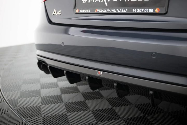 Rear Valance Audi A4 B8 Facelift (Version with dual exhausts on both sides)