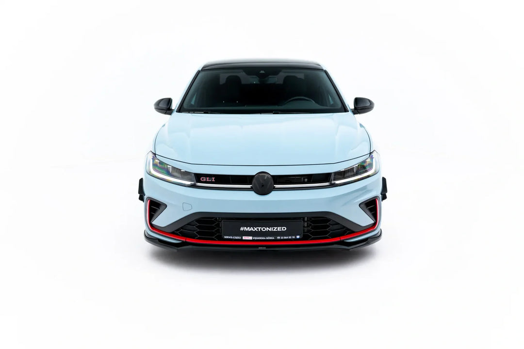 Front Splitter V.2 Volkswagen Jetta GLI Mk7 Facelift 2