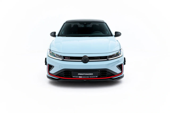 Front Splitter V.2 Volkswagen Jetta GLI Mk7 Facelift 2
