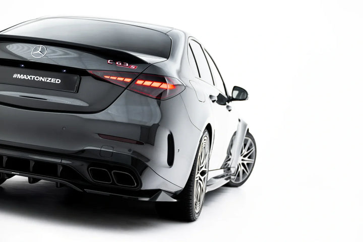 Rear Splitter (with vertical bars) Mercedes-AMG C63 Sedan / Estate W206 / S206