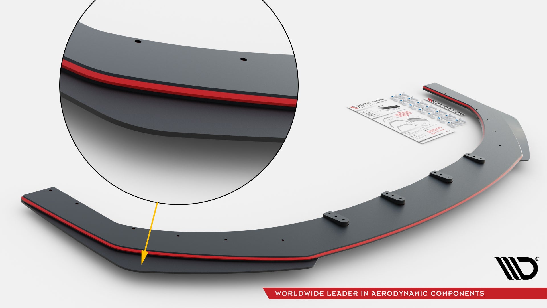 RACING DURABILITY SIDE SKIRTS DIFFUSERS + FLAPS VOLKSWAGEN ARTEON
