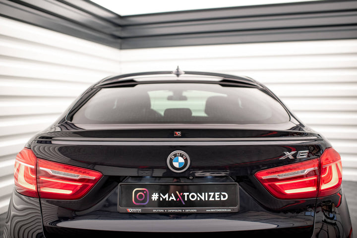 SPOILER CAP (3D) V.2 BMW X6 M-PACK F16