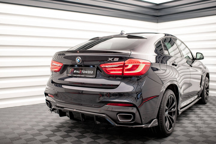 SPOILER CAP (3D) V.2 BMW X6 M-PACK F16