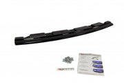 CENTRAL REAR SPLITTER BMW 5 F11 M-PACK - WITHOUT VERTICAL BARS (FITS TWO DOUBLE EXHAUST ENDS)