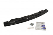 CENTRAL REAR SPLITTER BMW 5 F11 M-PACK - WITHOUT VERTICAL BARS (FITS TWO SINGLE EXHAUST ENDS)
